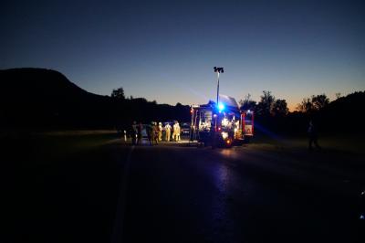 Albstadt: Schwerer Verkehrsunfall mit 4 Schwerverletzen und einem lebensgefaehrliche verletztem Kind